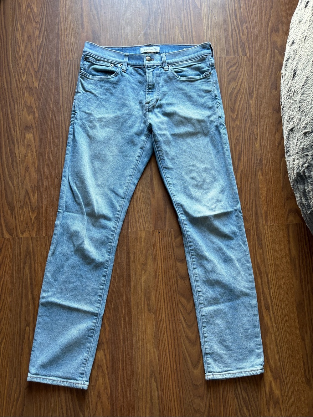 Madewell Light Wash Skinny Jeans